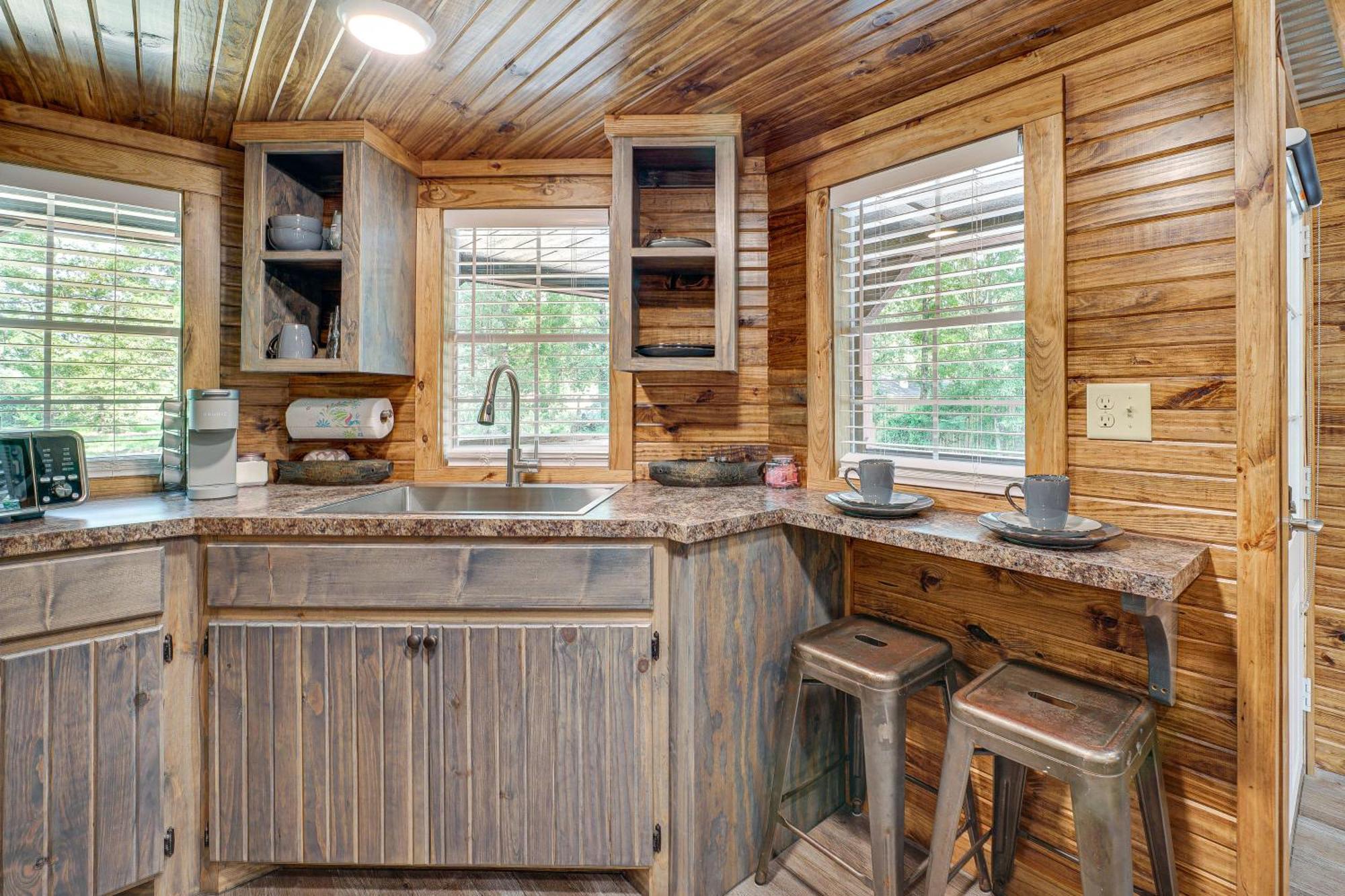 Couples Cabin In Broken Bow About 5 Mi To Downtown! Eksteriør bilde