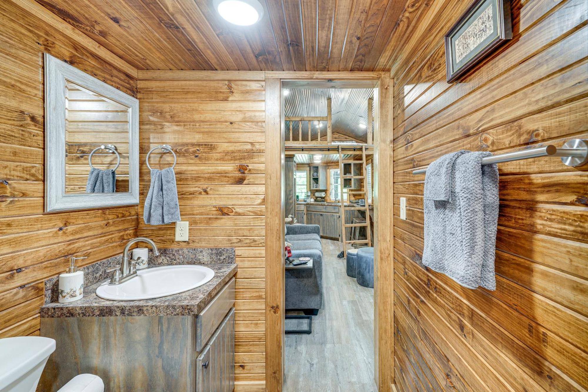 Couples Cabin In Broken Bow About 5 Mi To Downtown! Eksteriør bilde